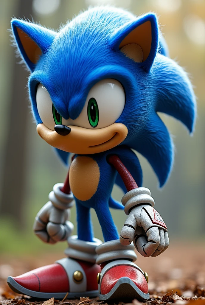 as a sonic the hedgehog como robot