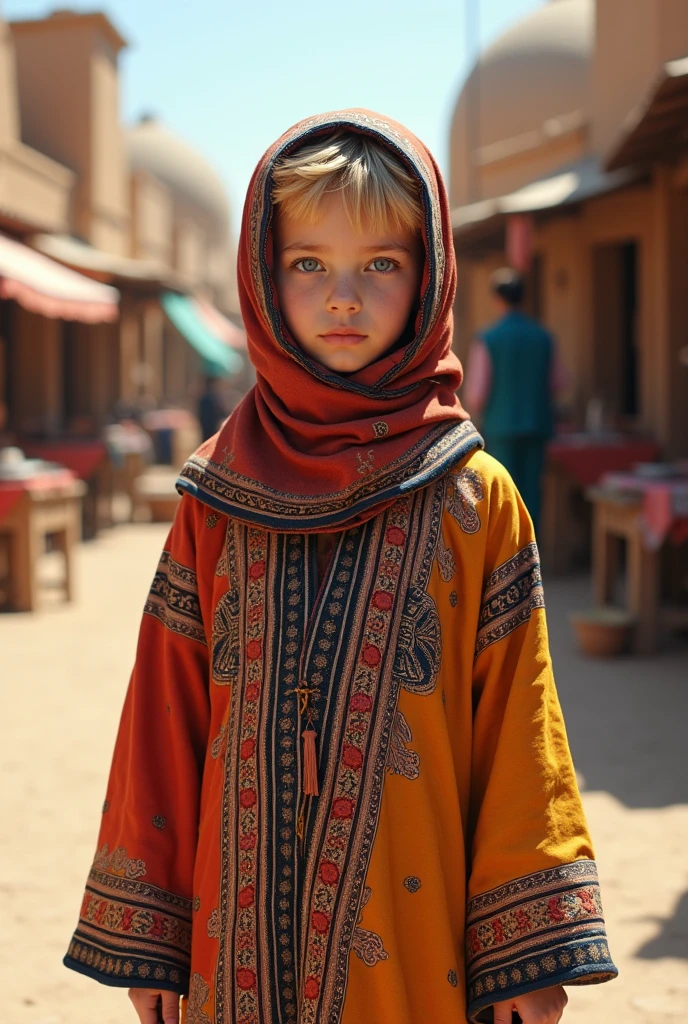 Crossdresser boy in Uzbekistan