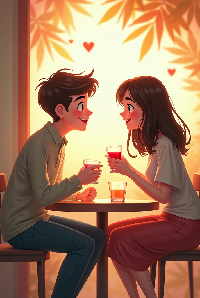 Student cute date embarrassing