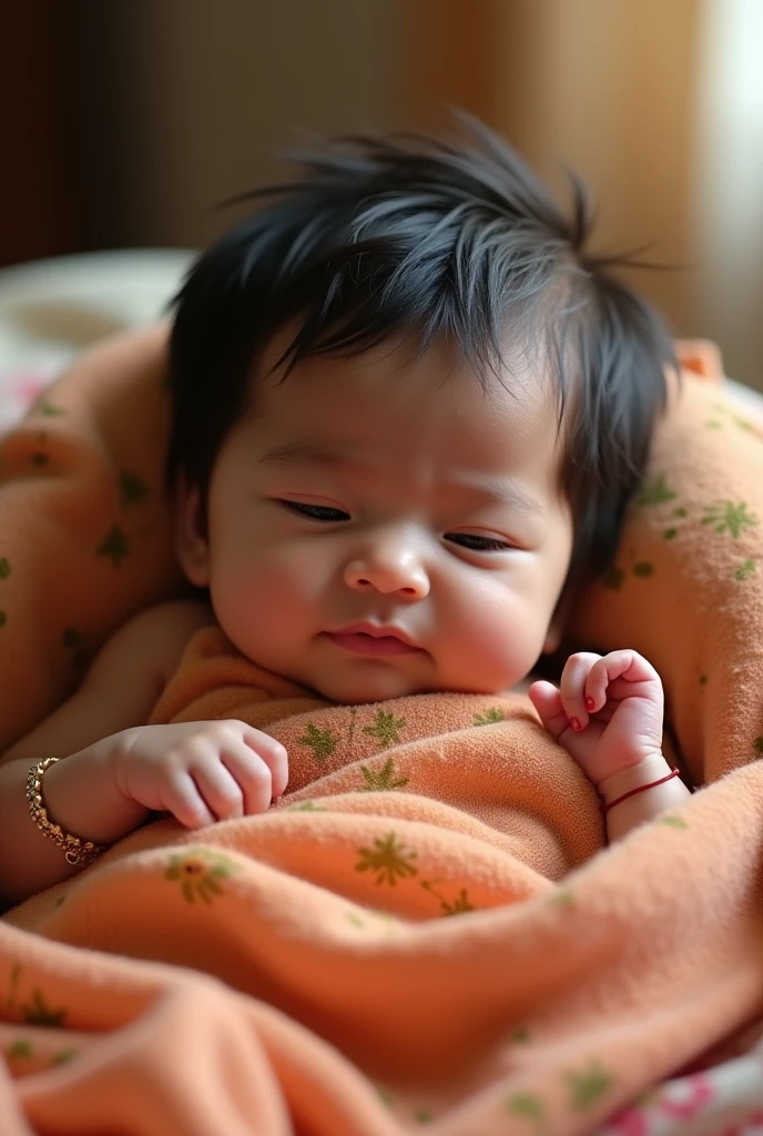 A small indian baby