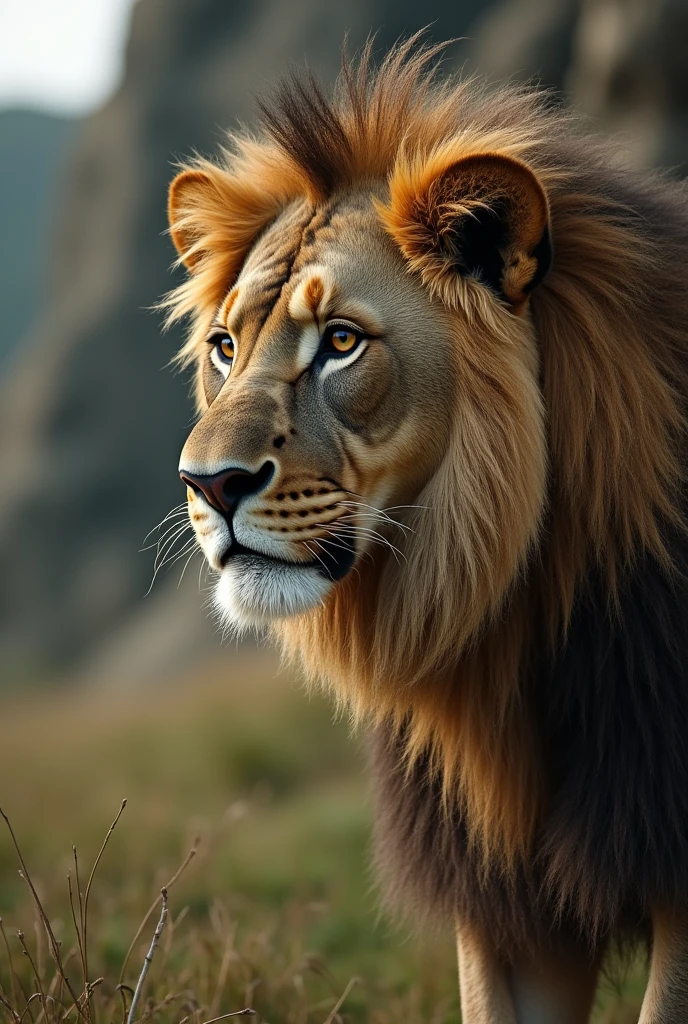 Lion: (softly) "Yes Raghu, I am getting older. Hunting is no longer as easy as it used to be."