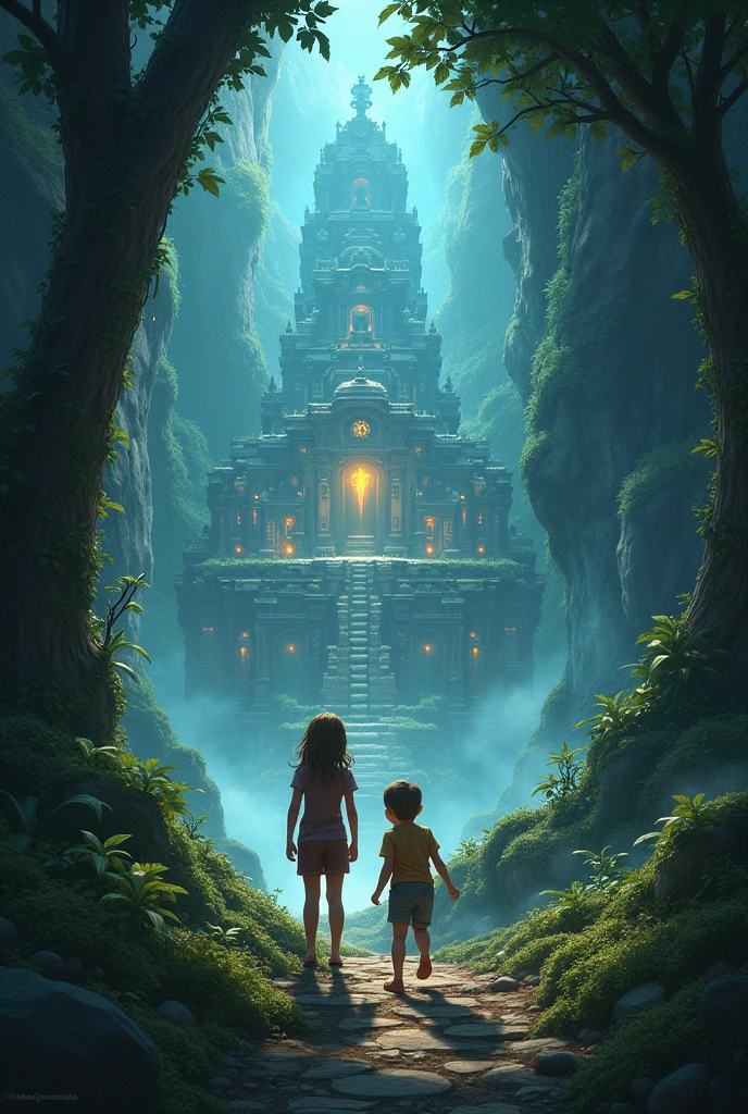 The Lost City: Siblings find a map leading to a hidden city that has been lost for centuries. They must solve riddles to unlock its secrets.