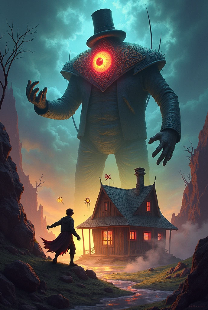 A fight between Bill Key and the Mystery Shack