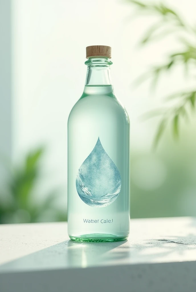Natural water label