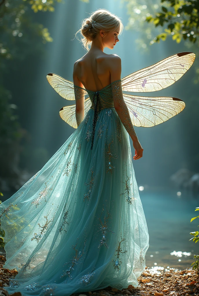 Dragonfly wing dress