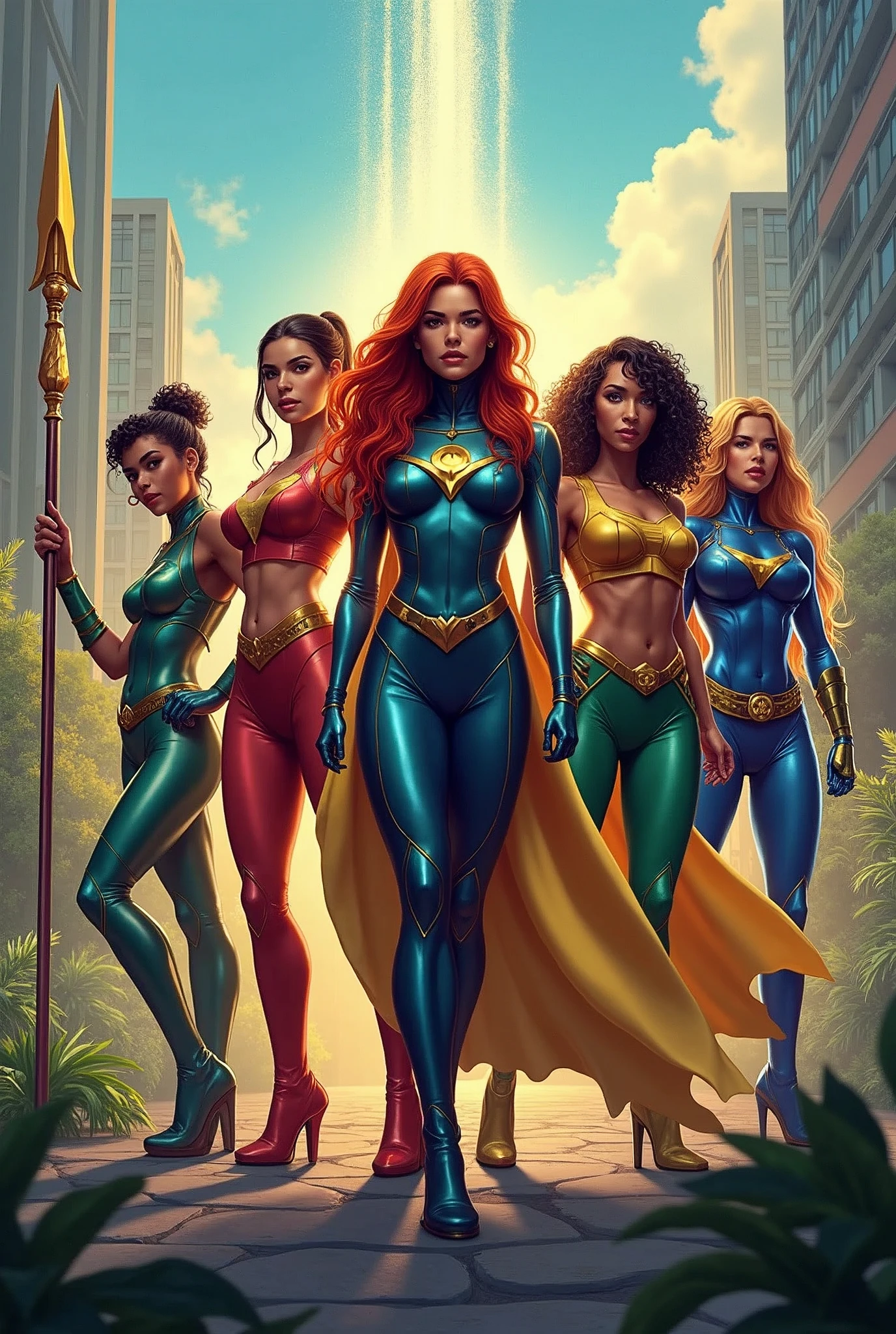 Seis super heroinas brasileiras