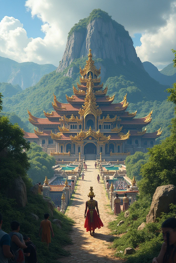 A kingdom in the old times in the Philippines