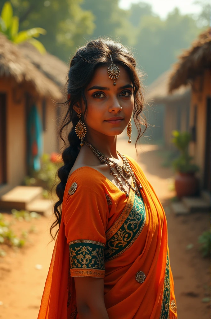 A Hot Girl in indian Village 