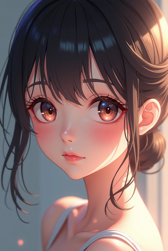Anime face beauty