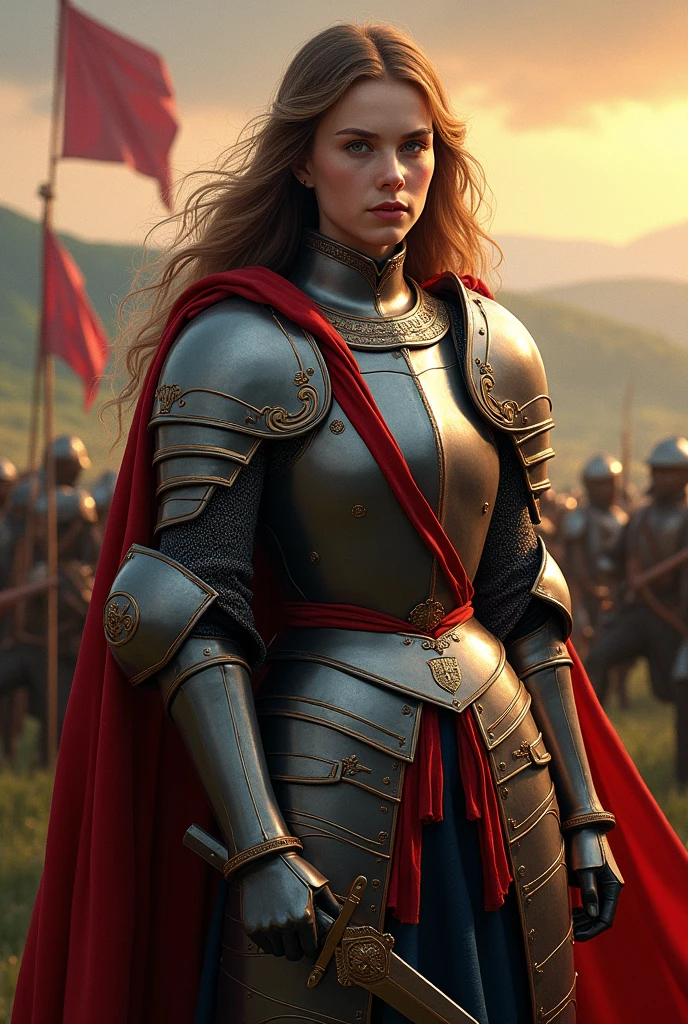 Image of a book cover about Joan of Arc