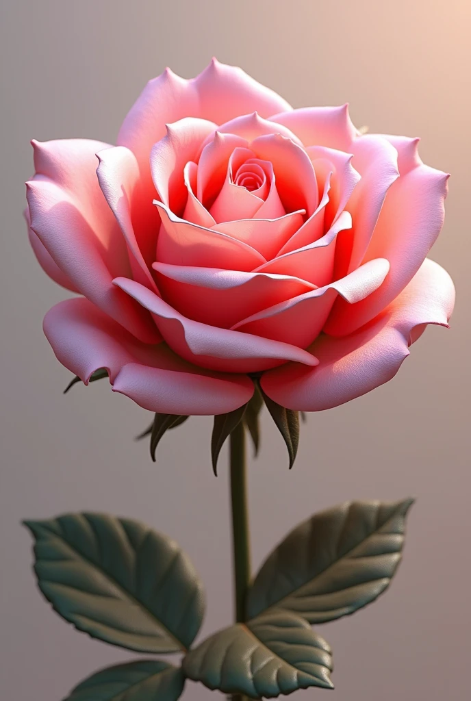 Create a 3D rose 