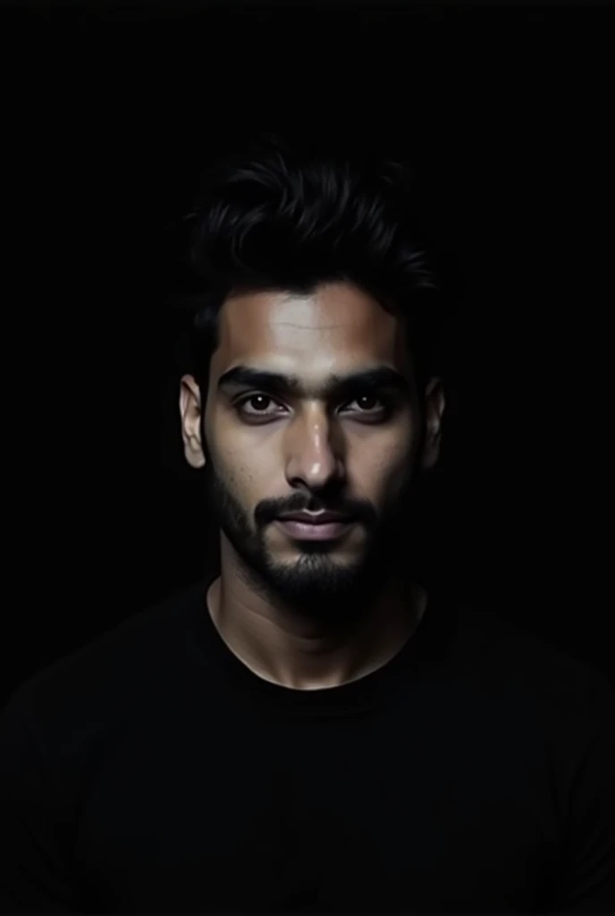 Create a name- AADARSH KUMAR black screen 