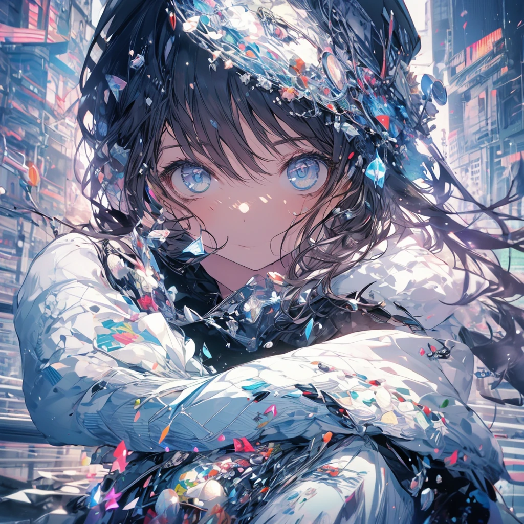 dancegirl,wearingcap,White jacket,high quality,high resolution,1girl,masterpiece,fullbody,4k,8k,