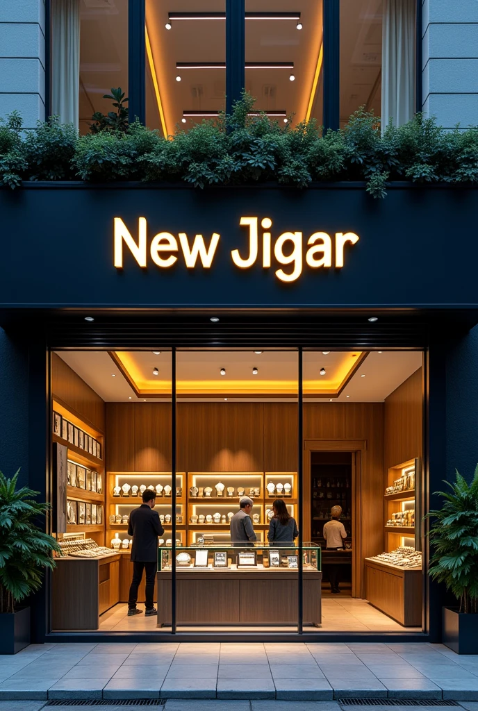 New Jigar Watch & More Watch Shop With Banner Name