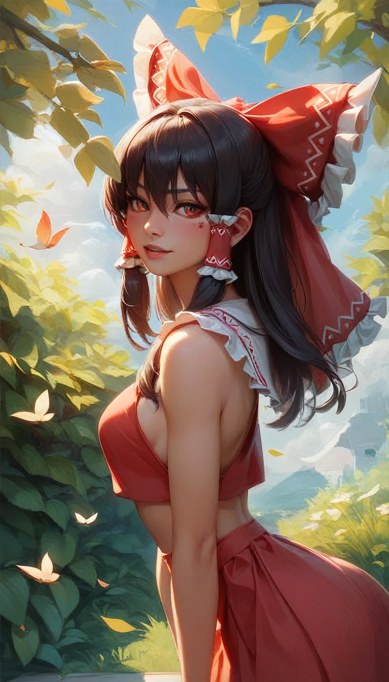 score_9, score_8_up, score_8, Reimu Hakurei
