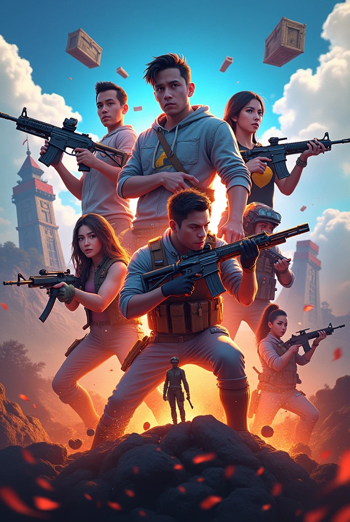 Basically I am organising a tournament of free fire Best poster