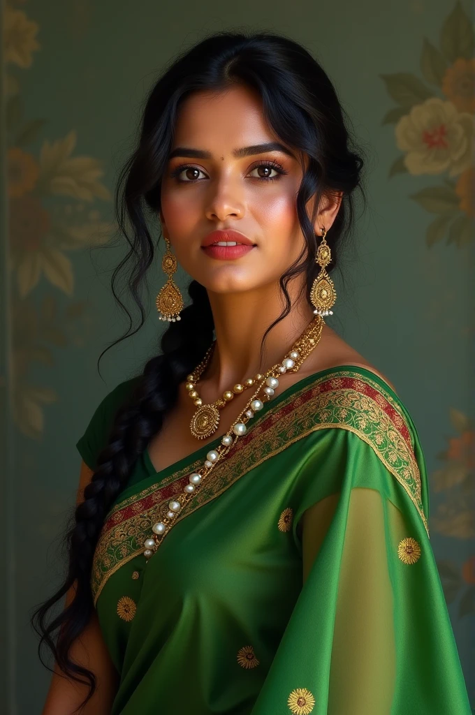 ((best quality)), ((masterpiece)), (detailed), perfect face,
Bangladeshi milf aunty, green fittings drees, tamanna bhatt figure, oily skin, black skin