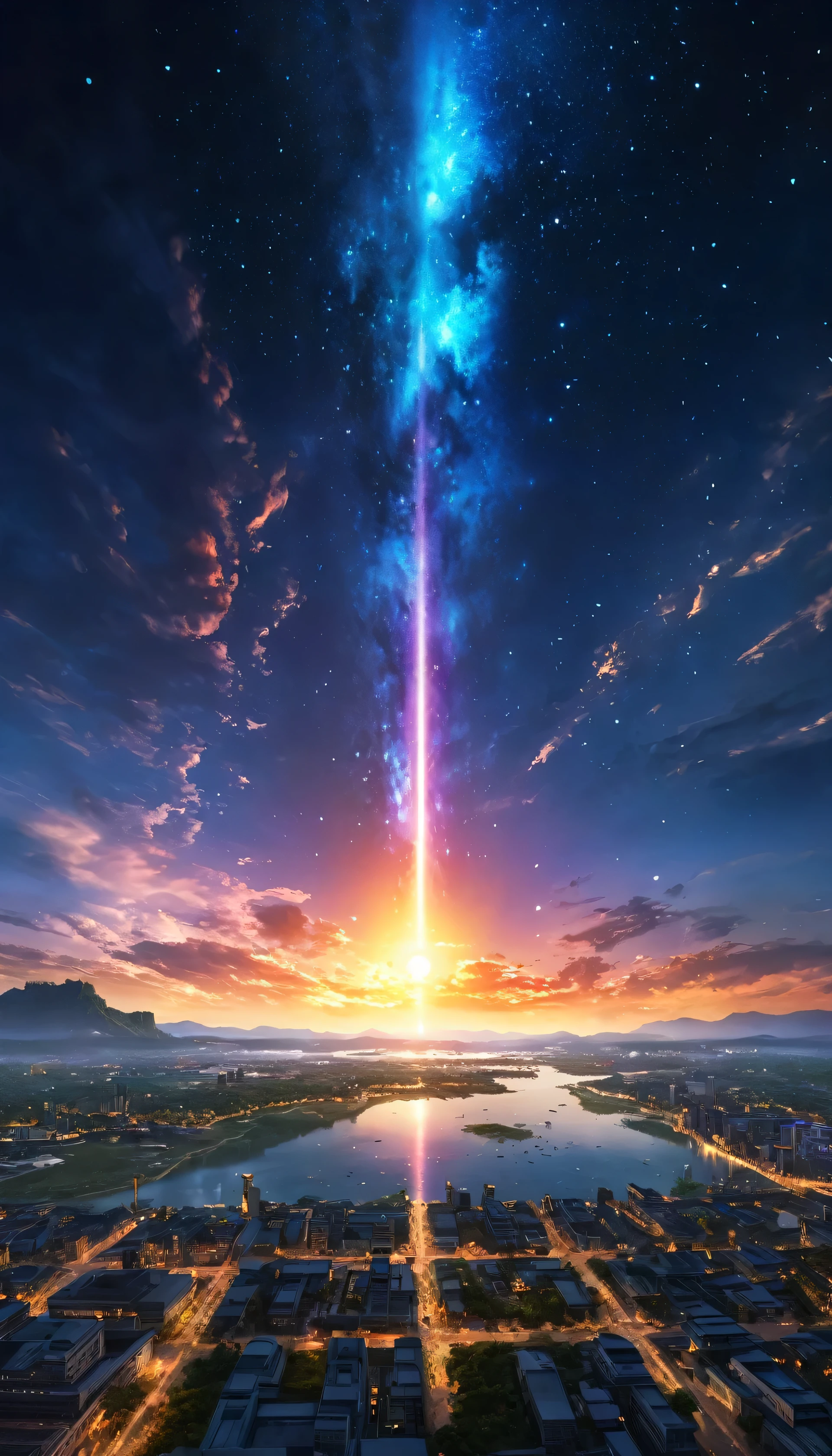 The color of the galaxy The starry sky of the galaxy々Clear nebula starry sky_sky sunset colorful sunrise panorama sunshine, Moon, Optics, Fantastic,It was dark,Raid,Safety,Panoramic View,Photo taken from a video game of a large populated city, an ancient city on fire, Invading forces background, Beautiful renderings of the Three Kingdoms period, War scenes, background: Battle Scenes, Invading forces background, Results of the Great War, Heroic Battle Scenes, Spectacular Battle Scenes, Win the Ultra_High-definition Ultra_Photorealistic and optimal ultra_High Quality OpenGL Shaders Ultra_High-precision reflective_High Resolution Perfect Volume Lightening Improved Octane_Rendered in UHD "Niagara Falls" Hearth Glass Mirror Monster Fire Blast Flame Saturation Luminescence Backlight Shadow Chef D' Tattoo Blues_Weber Sex Naked NSFW Wide Variety Multi Etc.. --s 1000 --c 20 --q 20 --chaos 100