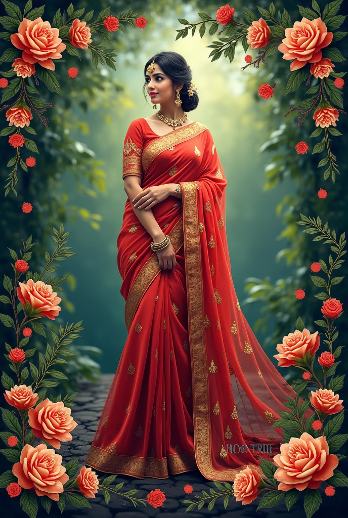 Poster for saree shop