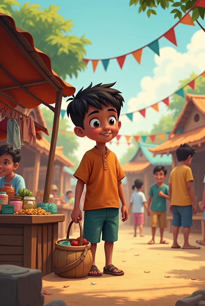 एक छोटे से गांव में एक गरीब लड़का रामू रहता था। उसके पास ना तो बहुत पैसे थे और ना ही बहुत साधन, लेकिन उसकी एक विशेषता थी – उसकी ईमानदारी और मेहनत। गांव के लोग अक्सर उसकी सादगी और लगन की तारीफ करते थे।
एक दिन, गांव में एक बड़ा मेला लगा। मेले में कई तरह की दुकाने थीं और लोग दूर-दूर से आए थे। रामू ने भी सोचा कि वह मेले में कुछ सामान बेचेगा और कुछ पैसे कमाएगा। उसने अपने पास मौजूद सामान – पुराने बर्तन, कपड़े और कुछ छोटे खिलौने – को लेकर मेले में एक छोटी सी दुकान लगाई।
शुरू में, लोग उसकी दुकान की ओर ध्यान नहीं दे रहे थे। लेकिन धीरे-धीरे, उसकी ईमानदारी और अच्छे व्यवहार की वजह से लोग उसकी दुकान की ओर आकर्षित होने लगे। रामू ने किसी भी ग्राहक को बेवकूफ नहीं बनाया और अपनी सभी चीजों को सच्चाई से बेचा।
मेले के अंत तक, रामू की दुकान सबसे अधिक बिकने वाली दुकान बन गई। उसने बहुत सारा सामान बेचा और काफी पैसे कमाए। उसने अपने मेहनत के फलों को देखा और सोचा कि उसकी ईमानदारी और मेहनत ने उसे सफल बना दिया है।
वह पैसे अपने परिवार के लिए लाया और सबके साथ मिलकर खुशी से त्योहार मनाया। गांववालों ने रामू की ईमानदारी की सराहना की और उसकी मेहनत को सराहा। रामू ने सीखा कि सच्ची मेहनत और ईमानदारी से सबकुछ संभव है।