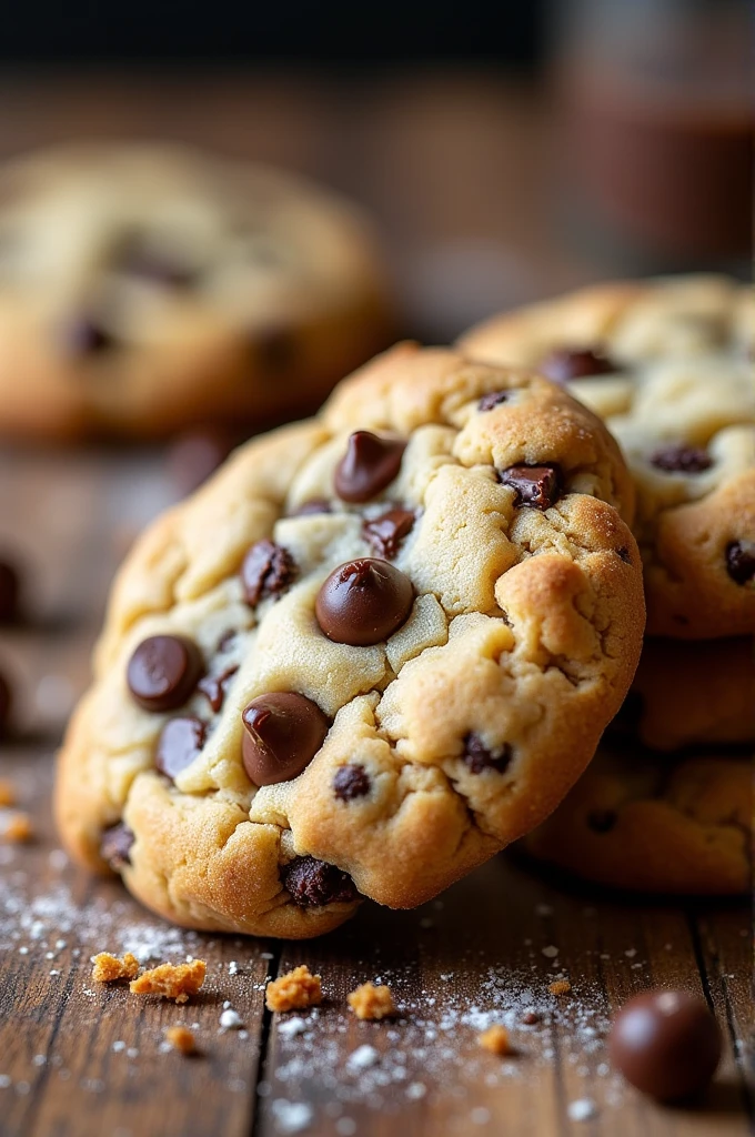 Homemade choco chunk cookies 