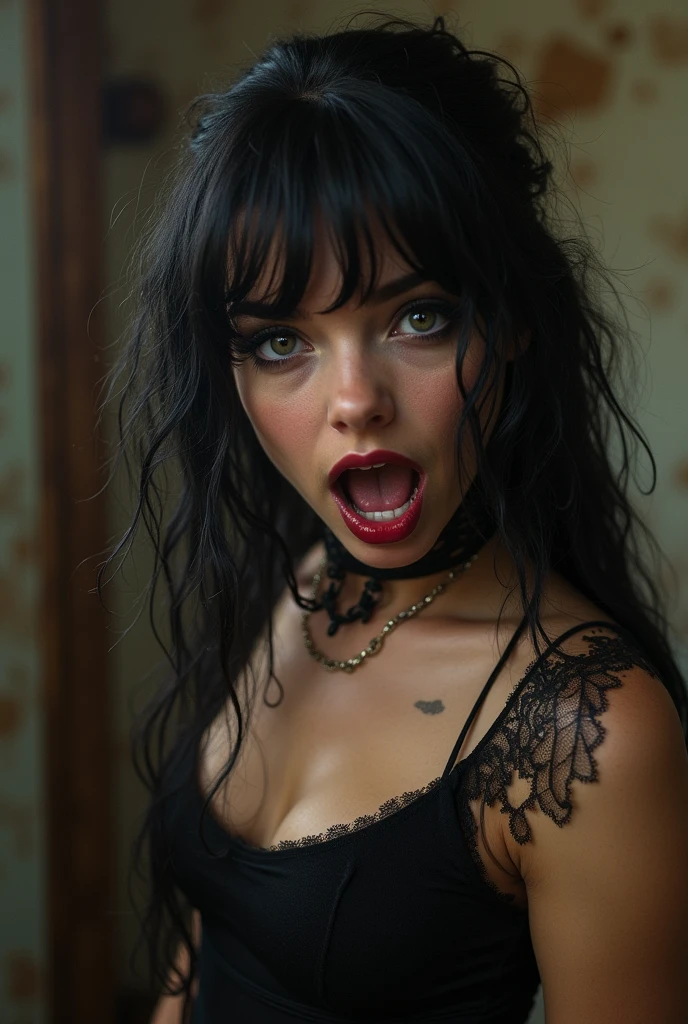 Thick goth girl with giant ass takes giant dump into her slaves mouth
(Show the scat entering the slaves mouth)
