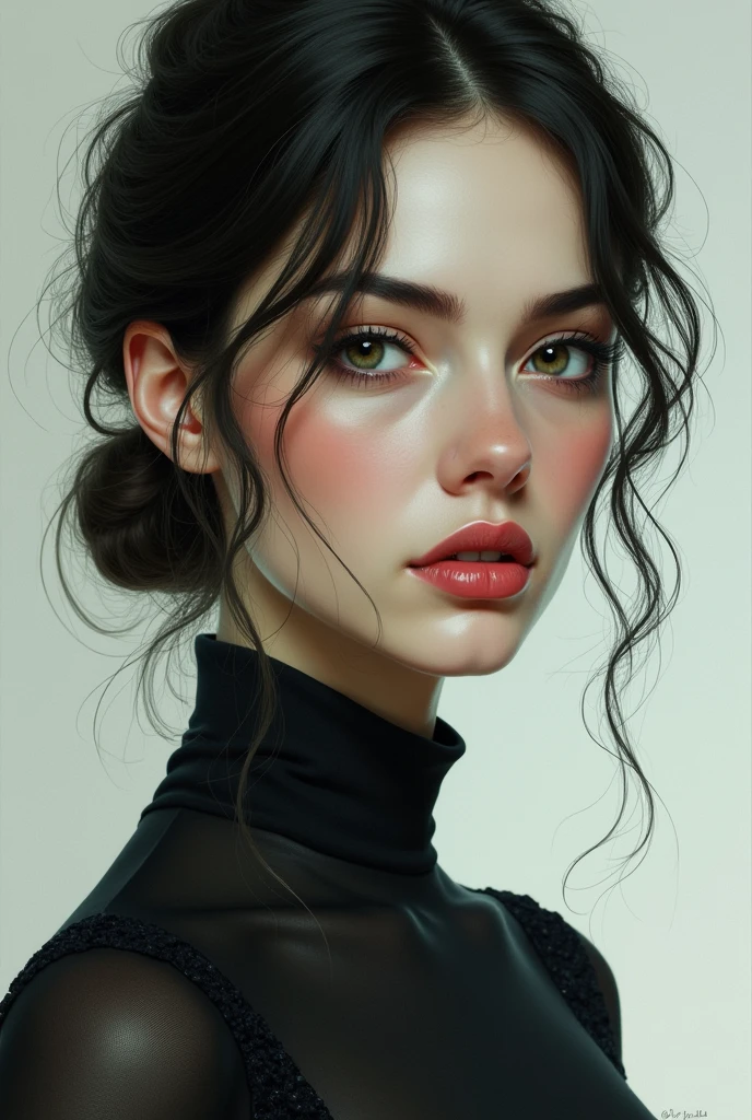 A woman