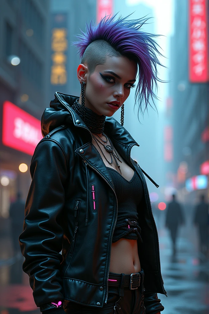 Cybergoth girl

