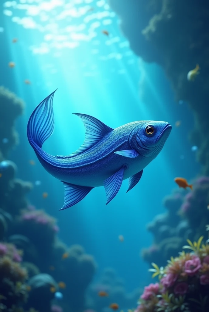 Blue fish