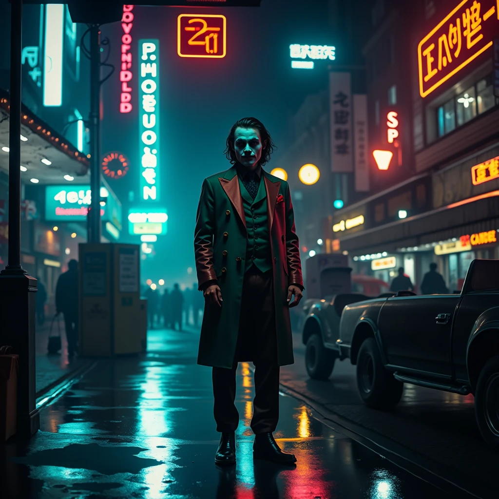 joker movie,Suit,The character in the middle becomes the joker movie