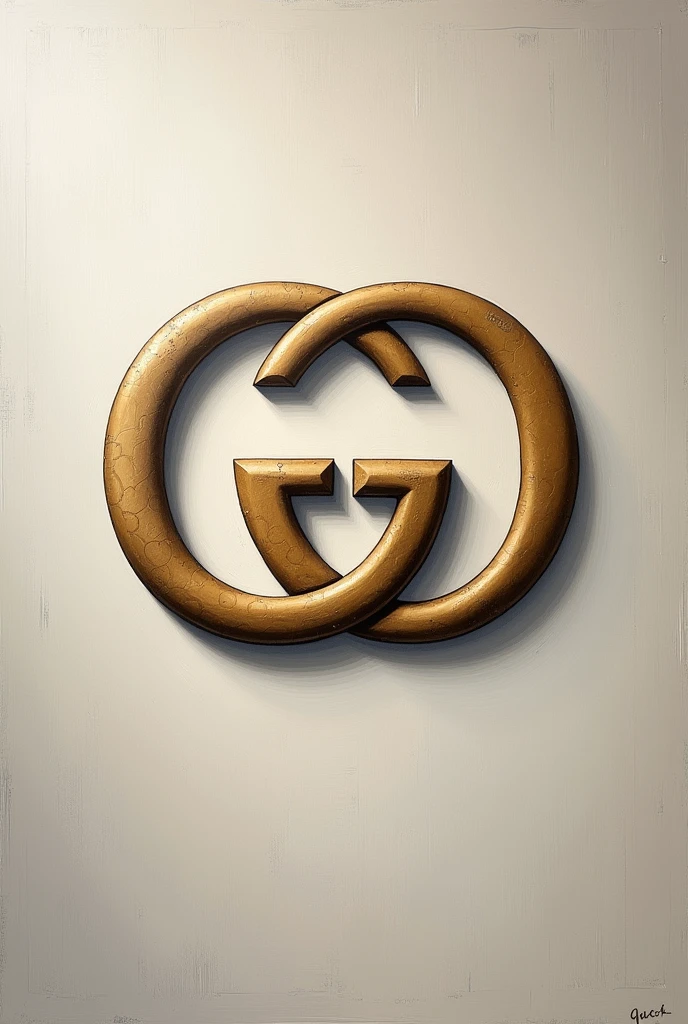 Realistic Gucci paint 