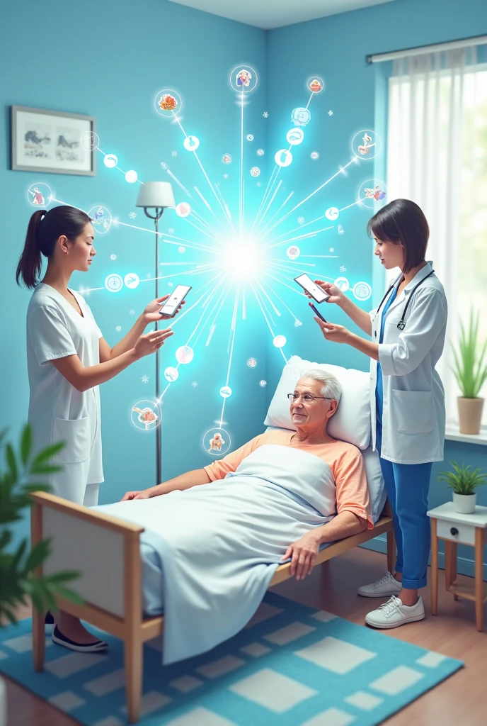 Working of Remote Patient Monitoring System