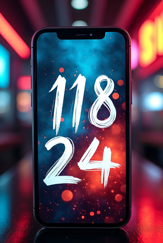 Create mobile wallpaper written on 11/8,/24 and motivated line like it's time to change with interesting wallpaper add line on it's time to change
