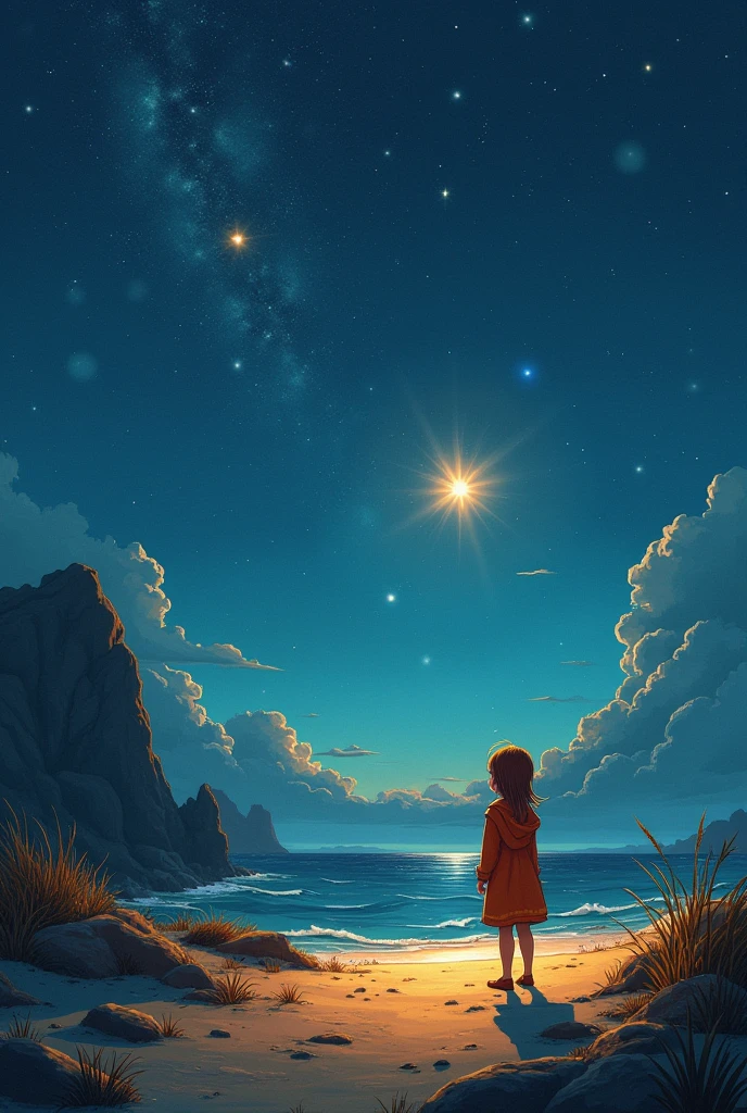 title: the little star and the big journey