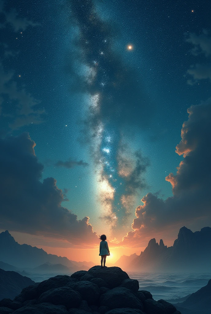 title: the little star and the big journey