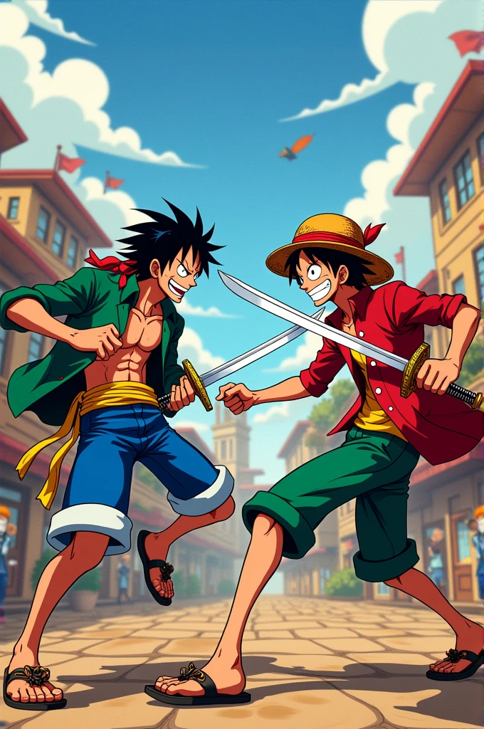Zoro and sanji fight funny reaction