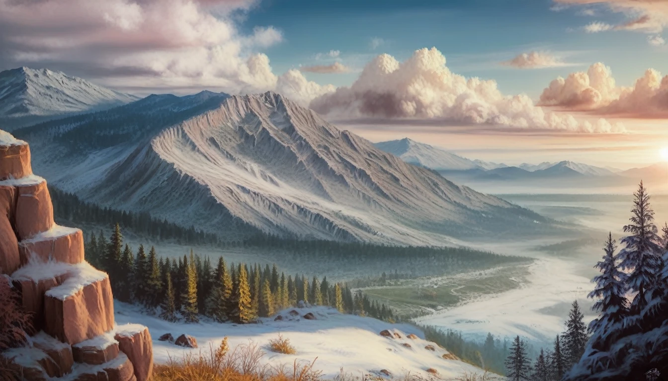 a beautiful scenic landscape, wanderlust, hiking trip in norway, dramatic cliffs, fjords, snowy mountains, lush forests, winding trails, cascading waterfalls, crystal clear lakes, natural light, golden hour, adventure, outdoor exploration, atmospheric, cinematic, stunning vistas, serene, peaceful, (best quality,4k,8k,highres,masterpiece:1.2),ultra-detailed,(realistic,photorealistic,photo-realistic:1.37),HDR,UHD,studio lighting,vivid colors,landscape photography