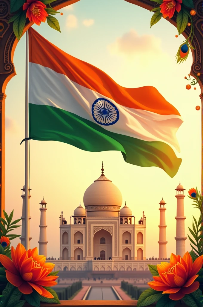 76 Independence Day image of India 