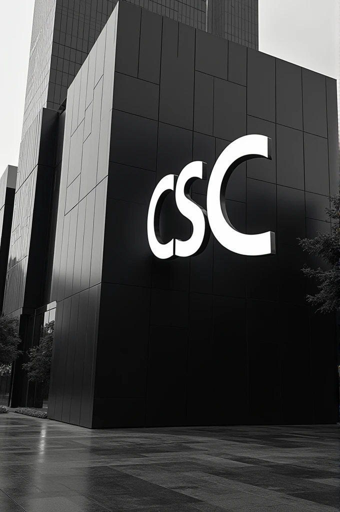 A big and successful black and white company named CSC.