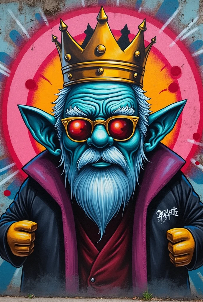 dr. SMoe Underground King Graffiti Tag