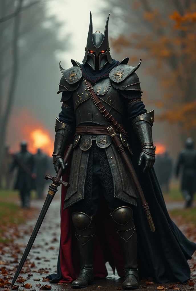 Make an image of Germany as a Villain