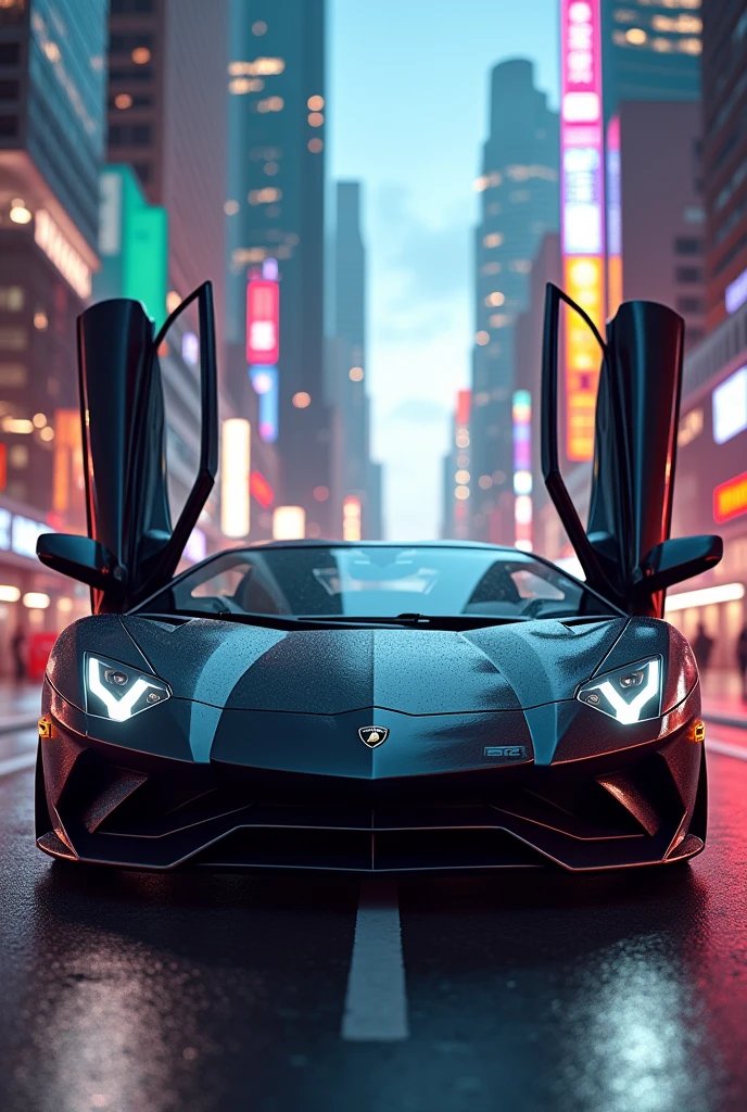 Generate Lamborghini aventador