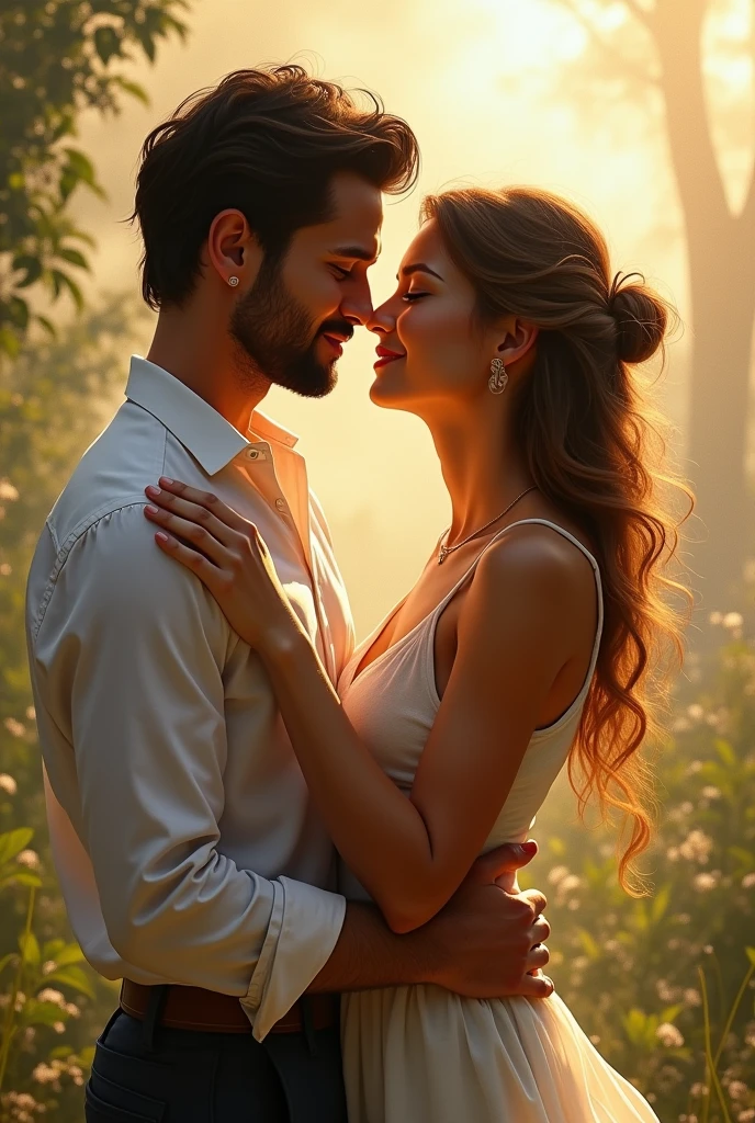 A Cancer man and a Taurus woman in love