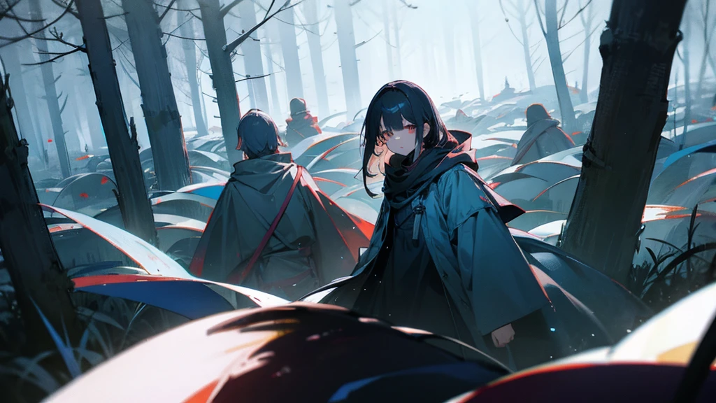 night、forest、Creepy、background