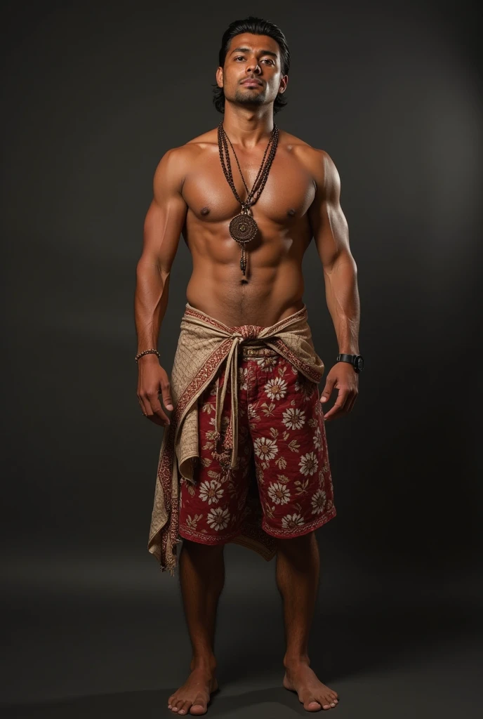 An indian showing his big dick open