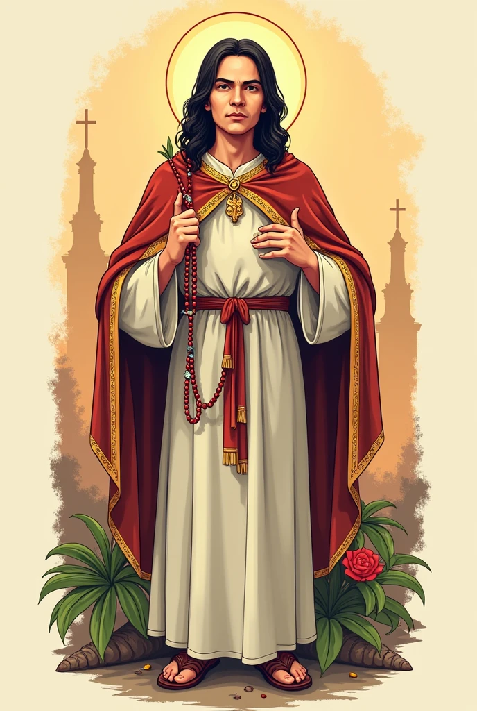 Make a st. Lorenzo ruiz t shirt for catholic school students