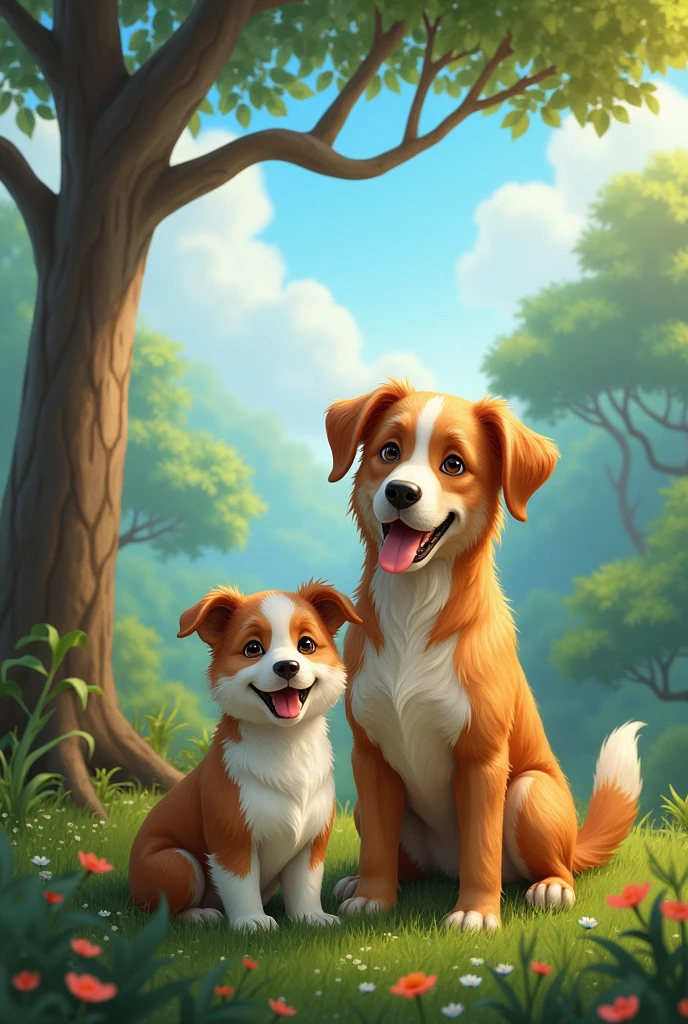 Save animal on ecosystem with dogs thumnal