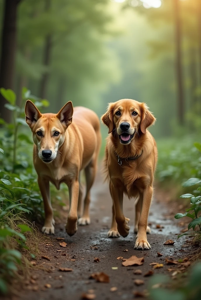 Accident and lawaris animals Save animal on ecosystem with dogs thumnal with cow and other animals