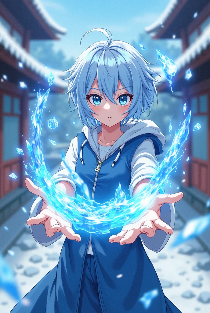 Ice Magic Student Anime 1