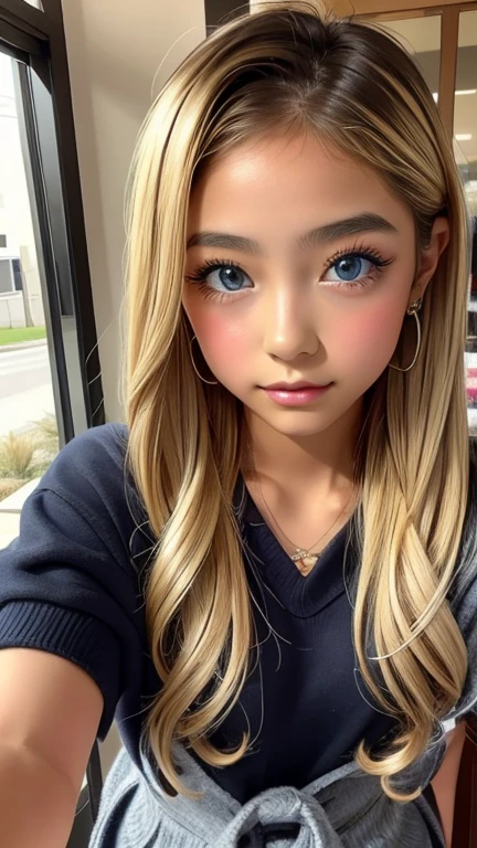 Gal Makeup、 girls、blonde